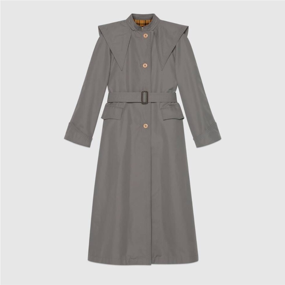 Gucci Gabardine coat with cape Brand new with retail store tag - Picture 3 of 6